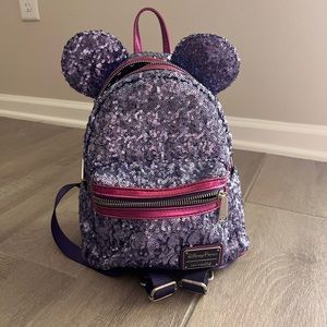 Disney Purple Potion Loungefly backpack